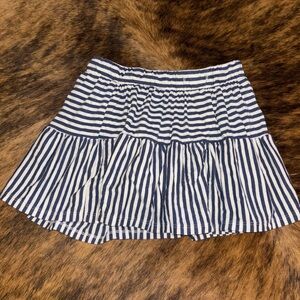 Cat & Jack Navy and White Striped Skort